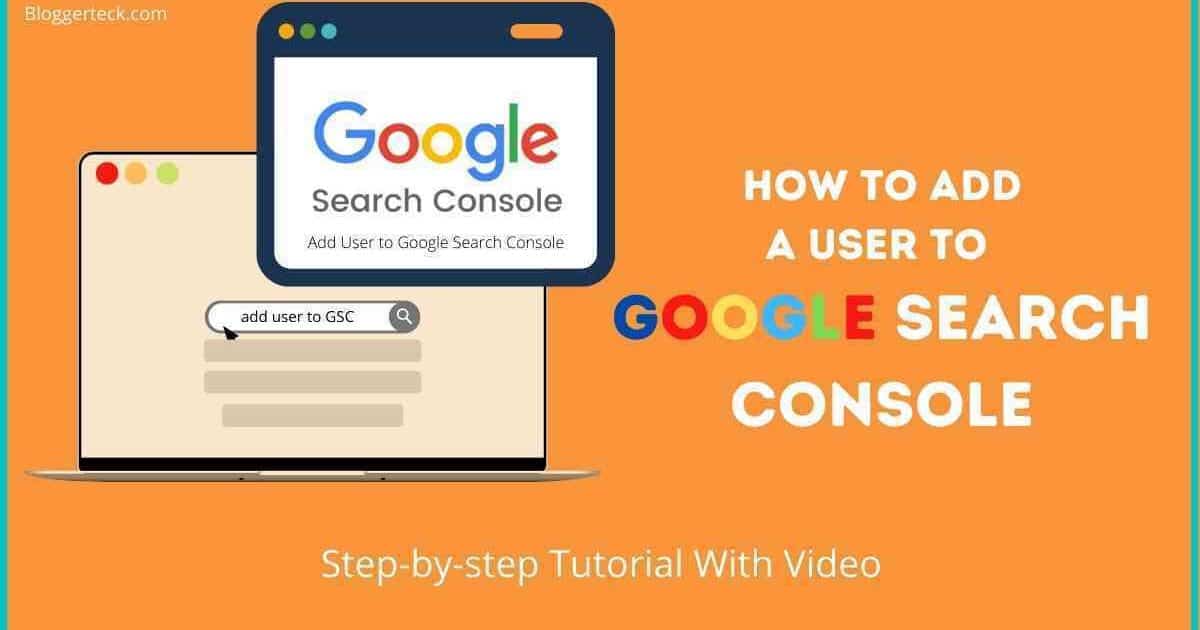 How To Add A User To Google Search Console