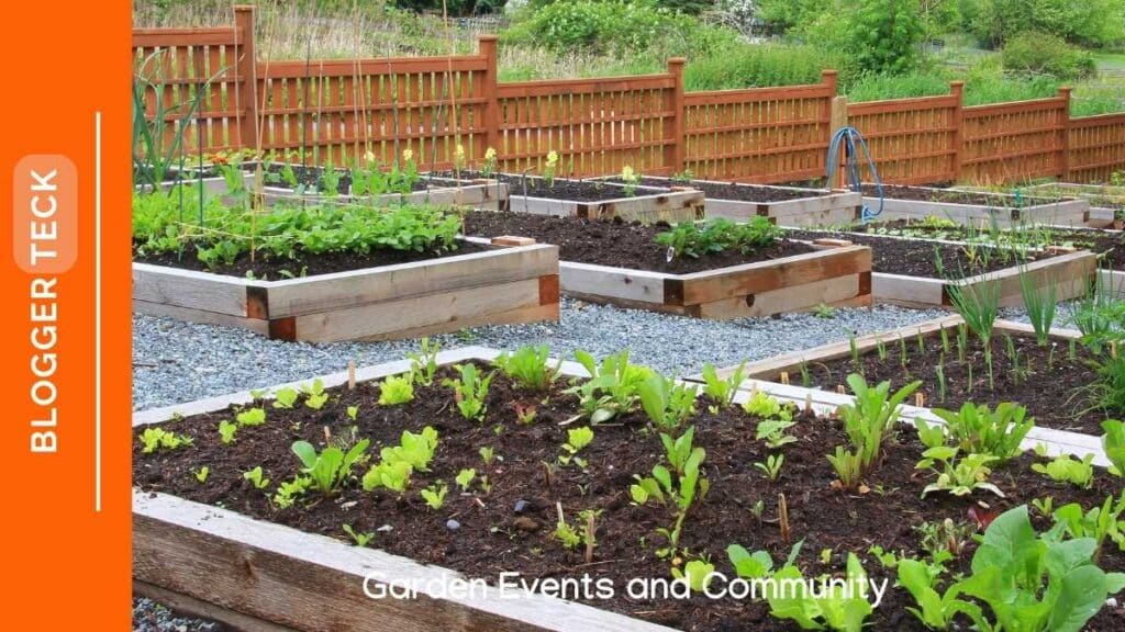 garden events and community
