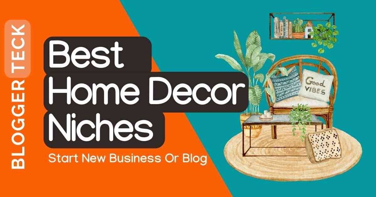 home decor niches