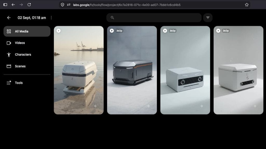 ai vehicle transformation vidoes